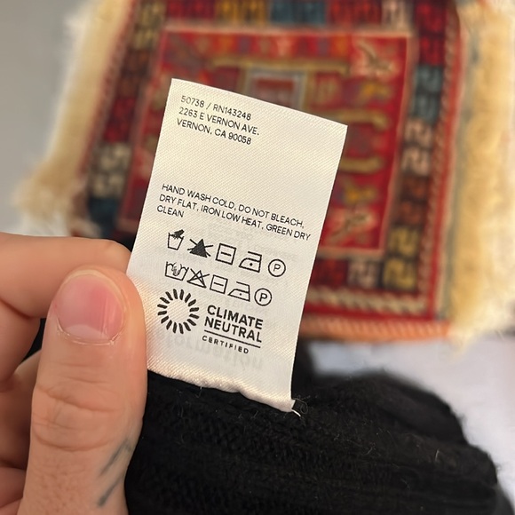 Reformation Beckie Cashmere Collared Sweater - Picture 9 of 14